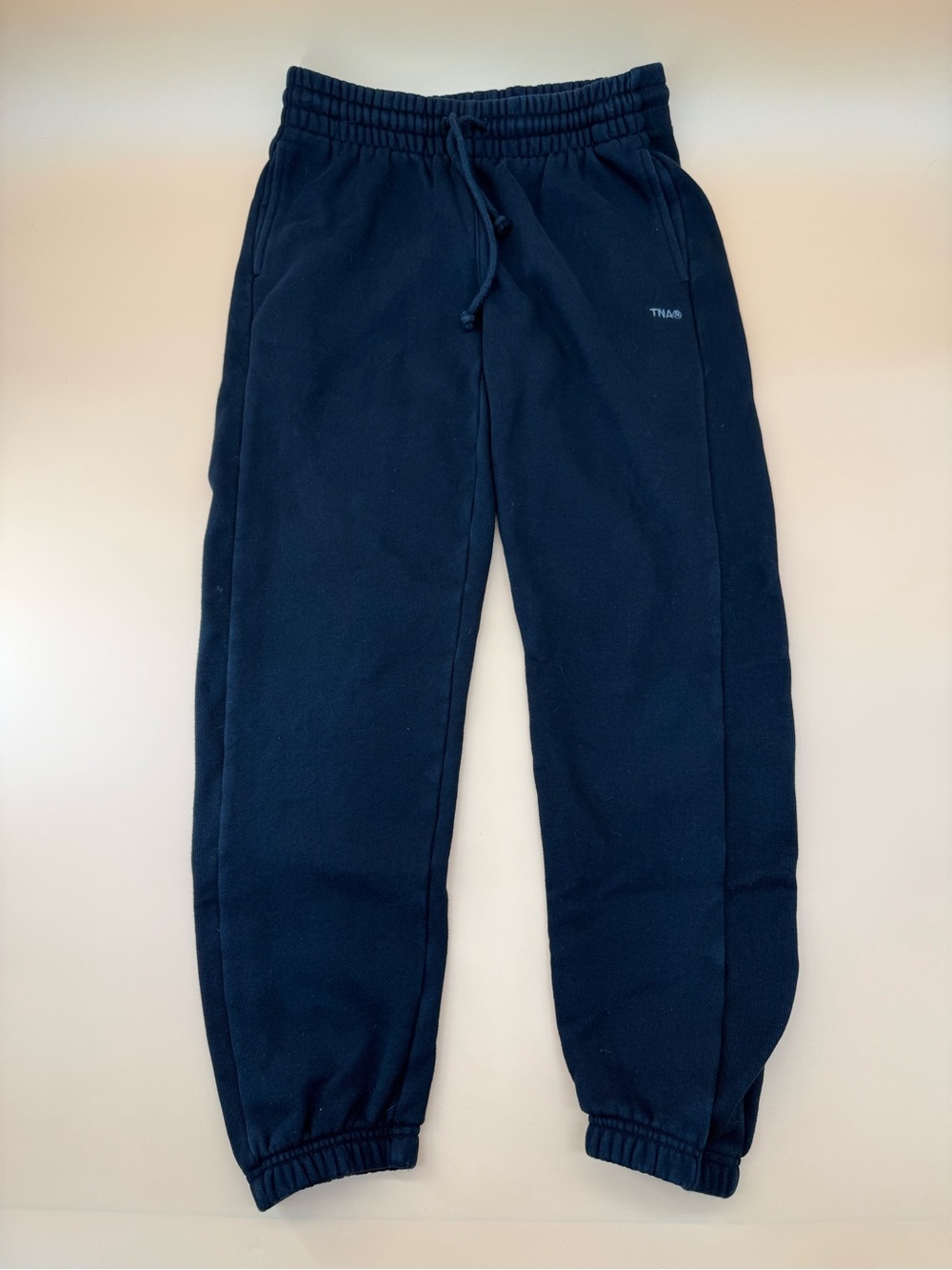 Aritzia TNA Cozy Sweatfleece Jogger Black Comfy Loungewear Boyfriend fit